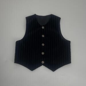 Pin Stripped Kids Vest